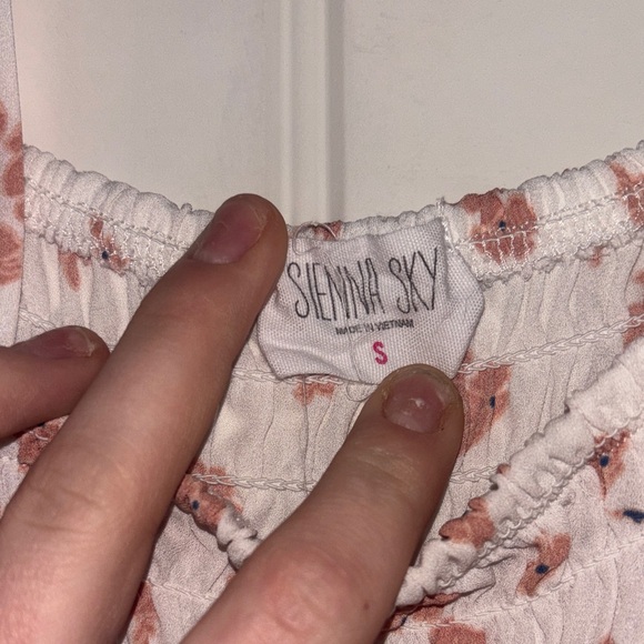 Floral Print Women's Dress - Picture 3 of 3